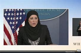 Image result for White House Reporter Wearing Hijab