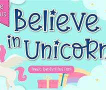 Image result for Cute Unicorn Typography