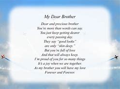 Image result for Fare Well My Brother Poem