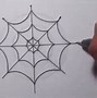 Image result for Spider Web Drawing