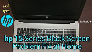 Image result for Laptop HP All Black Screen