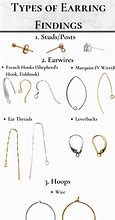 Image result for Types of Jewelry Findings