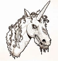 Image result for Evil Unicorn Head