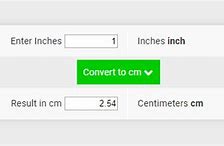 Image result for How Many Cm in Inches