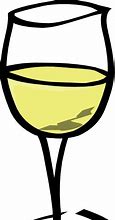 Image result for White Wine Glass Clip Art