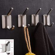 Image result for Self Adhesive Hooks for Shower