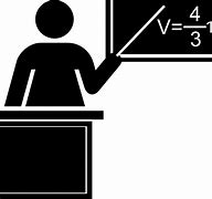 Image result for Silhouette of a Teacher Side Profile