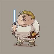 Image result for Fat Luke Skywalker