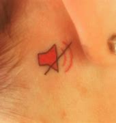 Image result for Mute Button Tattoo