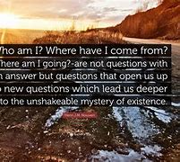 Image result for Who AM I Quotes