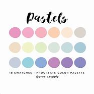 Image result for 6 Pastel Color Palette