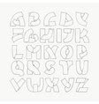 Image result for A to Z Alphabet Font