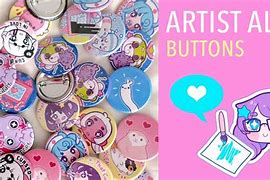 Image result for Button Display Artist Alley