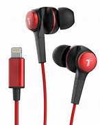 Image result for Apple iPhone Wireless Earbuds Red