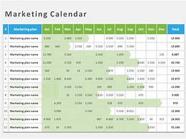 Image result for Best Free Marketing Calendar Template