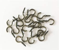 Image result for Decorative Cup Hooks Screw In