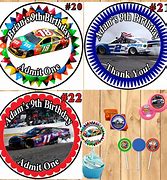 Image result for Balck and White NASCAR Stickers