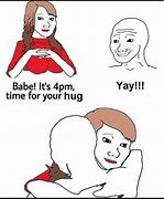 Image result for Hug Meme Template