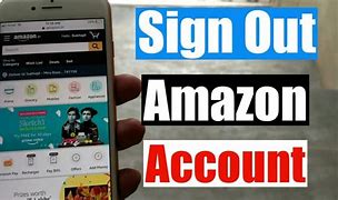 Image result for Where Is Log Out Now in Amazon Account