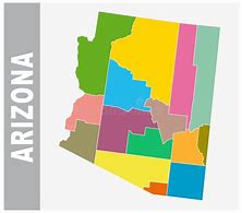 Image result for Geographic Map of Arizona