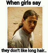Image result for Long Hair Guy Meme