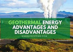 Image result for Geothermal Energy Pros and Cons