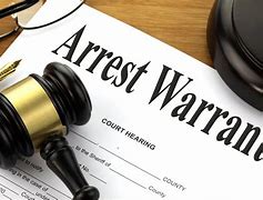 Image result for Arrest Warrant Banner