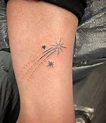 Image result for Small Shooting Star Tattoos