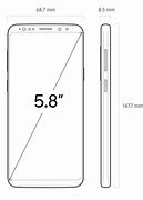 Image result for Samsung S9 Screen Size