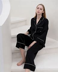 Image result for Silk Pajama Set
