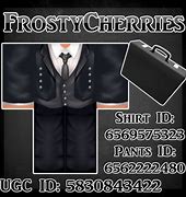 Image result for Roblox Suit ID Code