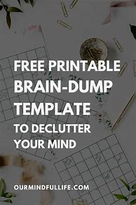 Image result for Brain Dump Quotes