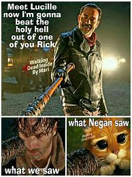 Image result for The Walking Dead Negan Meme