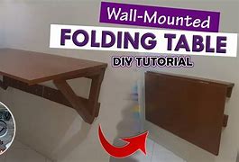 Image result for Wall Mounted Table Plans