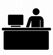 Image result for Small Office Desk Clip Art