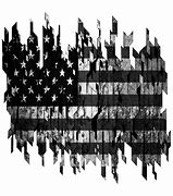 Image result for Distressed American Flag Decal Black and White