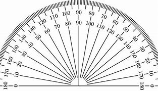 Image result for Printable Angle Ruler
