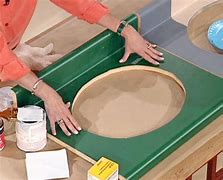 Image result for Faux Granite Countertop Paint