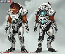 Image result for Mass Effect Grunt Concept Art
