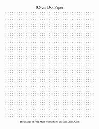 Image result for Centimeter Dot Grid Paper