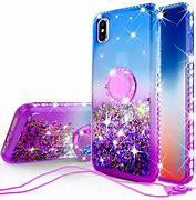 Image result for iPhone XS Cases with Luquid Glitter