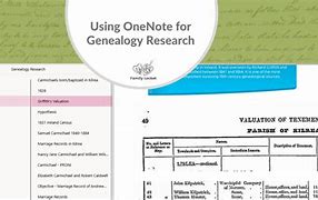 Image result for OneNote Genealoy Template 2017