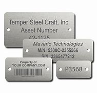 Image result for Stainless Steel Tags Engraved