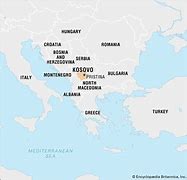 Image result for Kosovo On Map