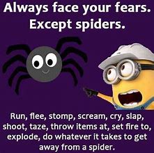 Image result for Minion Spider Quotes