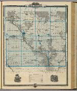 Image result for Delaware County Iowa Township Map