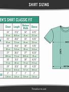 Image result for Medium Shirt Size Chart