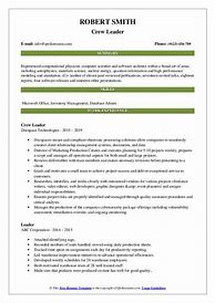 Image result for Leadership Resume Examples