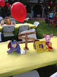 Image result for Winnie the Pooh 1st Birthday Centerpieces