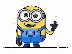 Image result for Minion Cartoon 2D